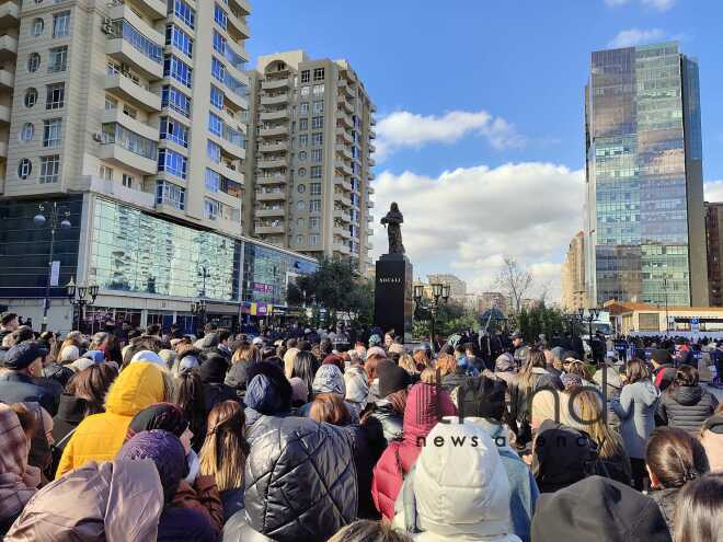 Azərbaycan ictimaiyyəti Xocalı soyqırımı qurbanlarının xatirəsini yad edir Azərbaycan Bakı 26 Fevral 2024